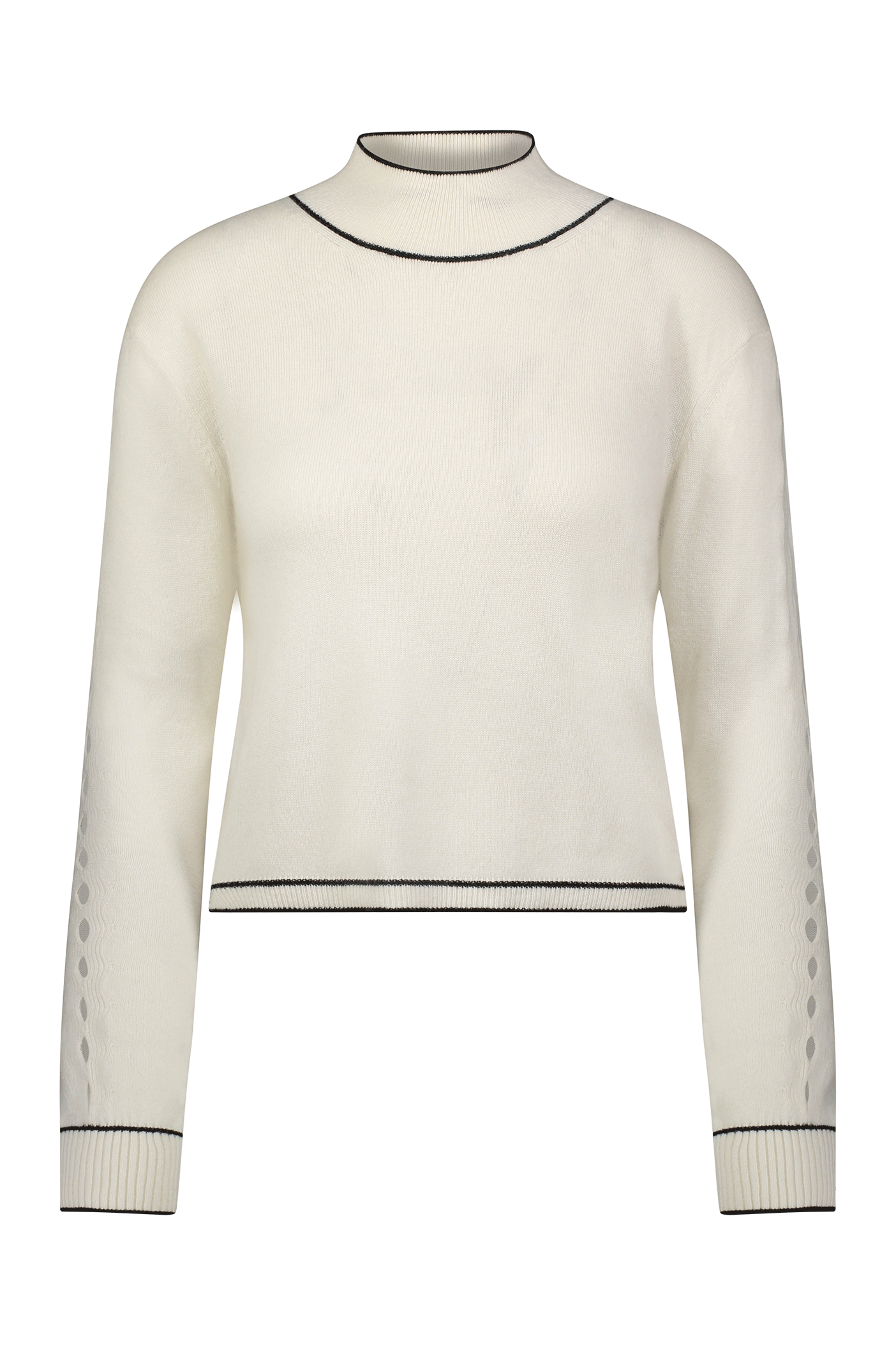 Ivory White Cashmere Lounge Pullover